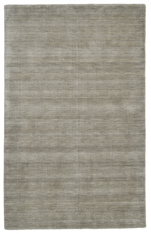 Homeroots 8' X 11' Gray And Ivory Wool Hand Woven Area Rug Gray,Ivory Wool 511060