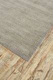 Homeroots 8' X 11' Gray And Ivory Wool Hand Woven Area Rug Gray,Ivory Wool 511060