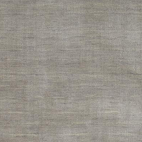Homeroots 8' Runner Gray And Ivory Shag Hand Woven Runner Rug Gray,Ivory Wool Blend 511062
