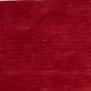 HomeRoots 4' Hand Woven Black Wool Area Rug - Timeless Elegance, Durable Comfort for Modern Living Spaces Red 8' Runner 511070