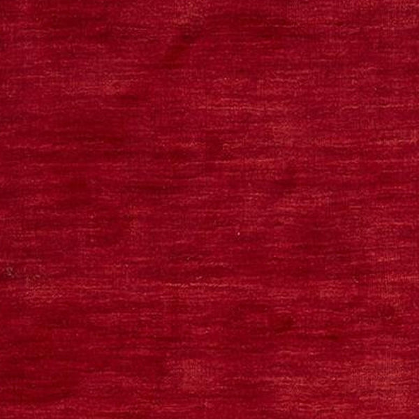 Homeroots 8' Runner Red Hand Woven Runner Rug Red Wool Blend 511070