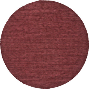 HomeRoots 4' Hand Woven Black Wool Area Rug - Timeless Elegance, Durable Comfort for Modern Living Spaces 8' Round 511071