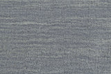 Homeroots 5' X 8' Blue And Gray Wool Hand Woven Area Rug Gray,Blue Wool 511083