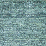 Homeroots 8' Runner Gray And Blue Hand Woven Runner Rug Gray,Blue Wool Blend 511086