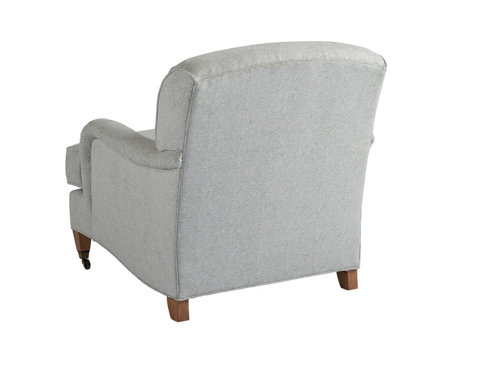 Lexington Barclay Butera Sydney Chair - Elegant Upholstered Design With Brass Casters, Ultra Down Cushion, Artisan Crafted   5110-11b-40
