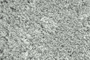 Homeroots 5' X 8' Gray Silver And Taupe Shag Tufted Handmade Stain Resistant Area Rug Gray,Silver,Taupe Polyester 511118