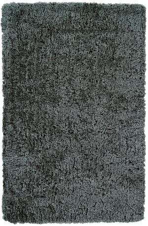 Homeroots 8' X 11' Gray Shag Hand Tufted Area Rug Gray Polyester 511125