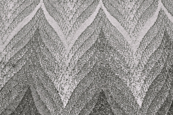 Homeroots 5' X 8' Gray And White Geometric Area Rug  Polypropylene 511153