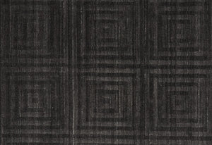 Homeroots 2' X 3' Gray Geometric Hand Woven Area Rug Gray Viscose 511186