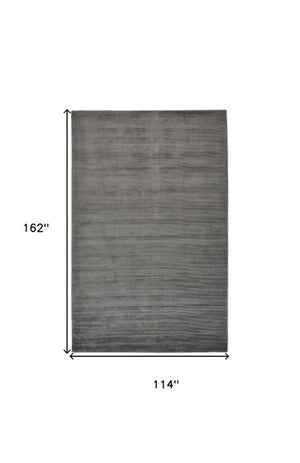 Homeroots 4' Hand Woven Area Rug - Unique Artisan Crafted Design For Stylish Home Décor And Comfort 10' X 13' Viscose 511334