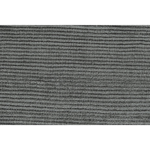 Homeroots 4' Hand Woven Area Rug - Unique Artisan Crafted Design For Stylish Home Décor And Comfort Gray,Black Viscose 511335