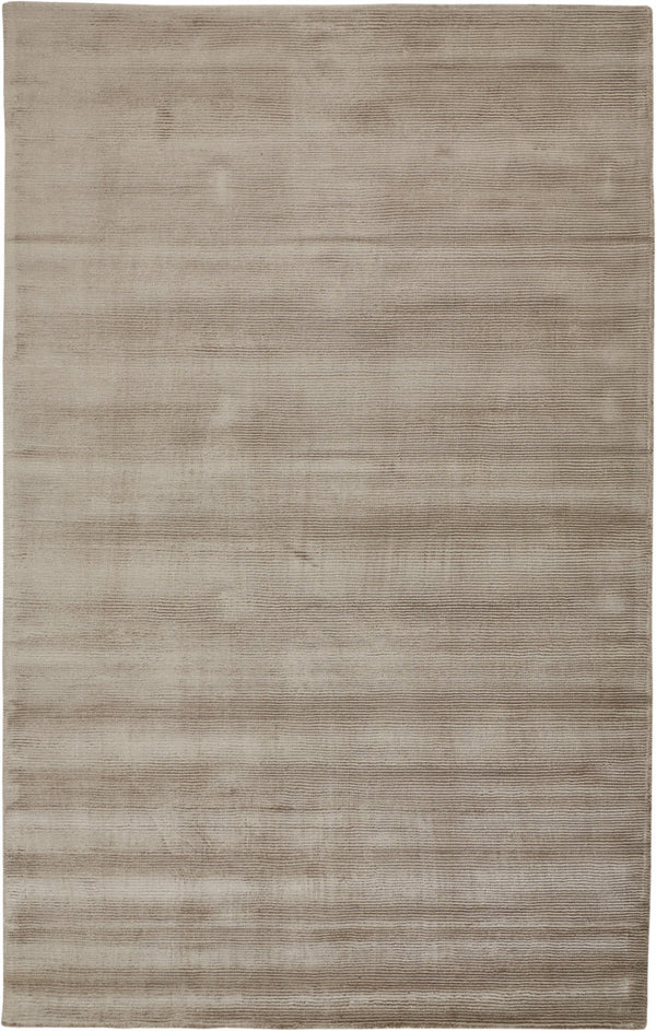 HomeRoots 4' Hand Woven Gray and Black Area Rug - Elevate Your Space with Artisanal Elegance and Style 8' X 11' 511339
