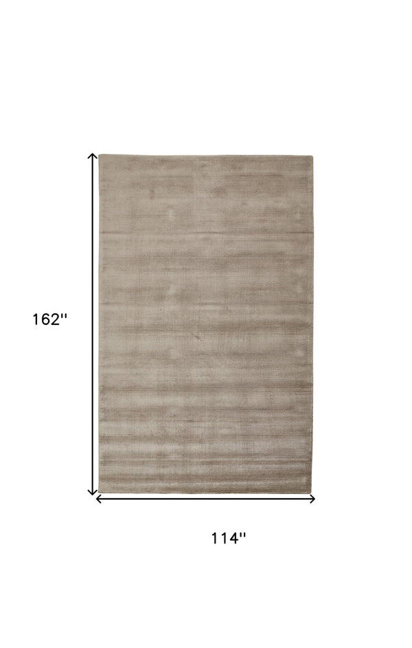 Homeroots 4' Hand Woven Area Rug - Unique Artisan Crafted Design For Stylish Home Décor And Comfort Tan,Ivory,Taupe Viscose 511340