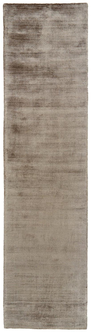 HomeRoots 4' Hand Woven Gray and Black Area Rug - Elevate Your Space with Artisanal Elegance and Style 10' Runner 511341