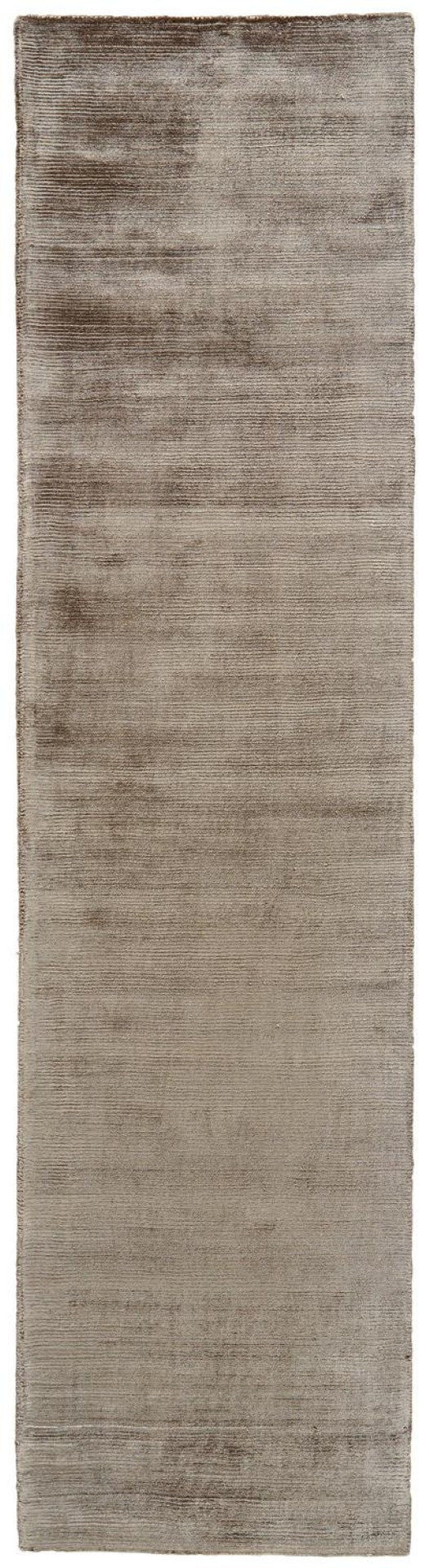HomeRoots 4' Hand Woven Gray and Black Area Rug - Elevate Your Space with Artisanal Elegance and Style 10' Runner 511341