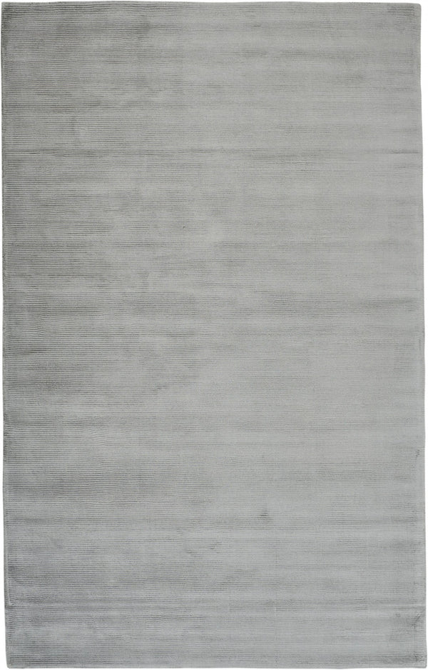 HomeRoots 4' Hand Woven Gray and Black Area Rug - Elevate Your Space with Artisanal Elegance and Style 4' X 6' 511343