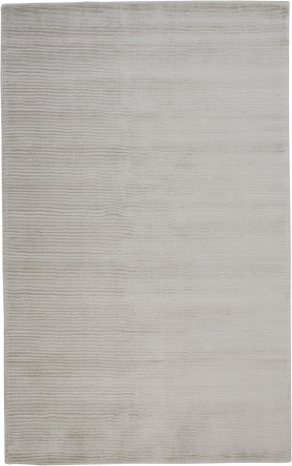 HomeRoots 4' Hand Woven Gray and Black Area Rug - Elevate Your Space with Artisanal Elegance and Style 4' X 6' 511349