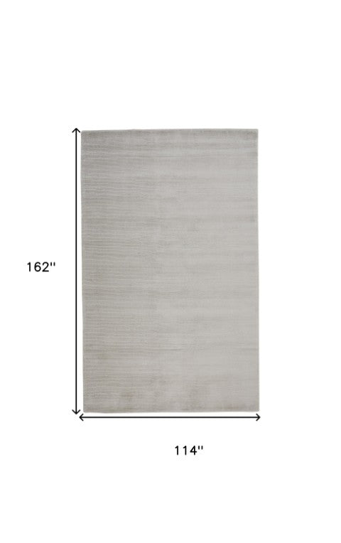 Homeroots 4' Hand Woven Area Rug - Unique Artisan Crafted Design For Stylish Home Décor And Comfort 10' X 13' Viscose 511352