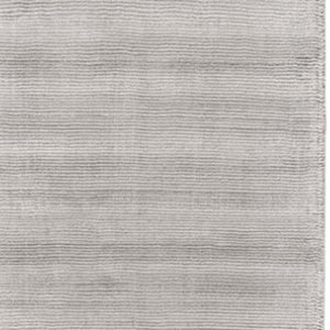 Homeroots 4' Hand Woven Area Rug - Unique Artisan Crafted Design For Stylish Home Décor And Comfort Gray,Silver Viscose 511353