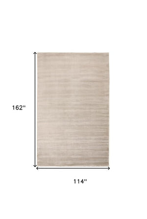 Homeroots 4' Hand Woven Area Rug - Unique Artisan Crafted Design For Stylish Home Décor And Comfort 10' X 13' Viscose 511358