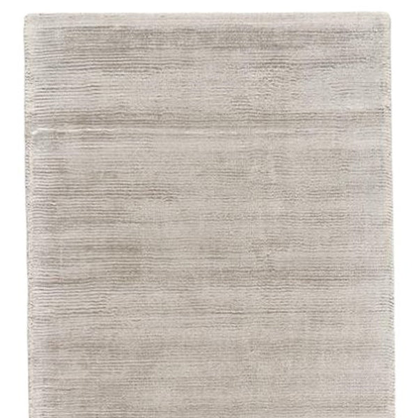 Homeroots 4' Hand Woven Area Rug - Unique Artisan Crafted Design For Stylish Home Décor And Comfort Ivory,Taupe Viscose 511359