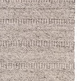 Homeroots 10' X 13' Gray And Ivory Wool Hand Woven Area Rug  Wool 511394