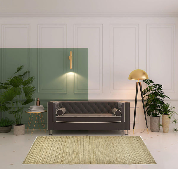 Homeroots 5' X 8' Tan Ivory And Taupe Hand Woven Area Rug Tan,Ivory,Taupe Jute 511421