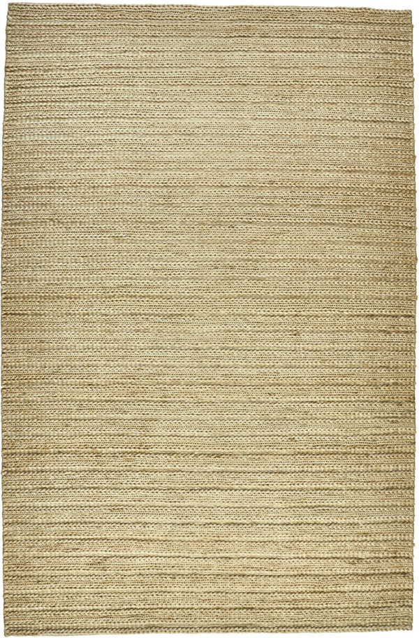 Homeroots 8' X 11' Tan Ivory And Taupe Hand Woven Area Rug Tan,Ivory,Taupe Jute 511422