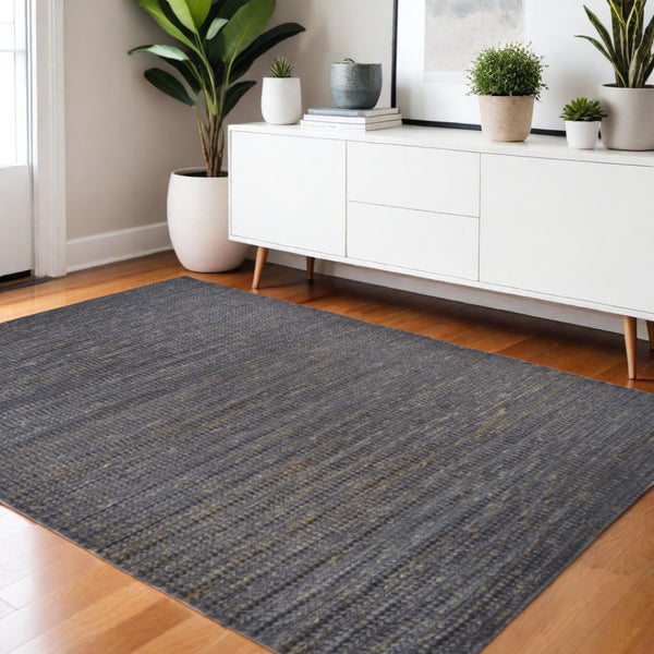 HomeRoots 5' Hand-Woven Area Rug in Tan, Ivory, and Taupe – Artisan Crafted for Elegance in Any Space 4' X 6' 511425