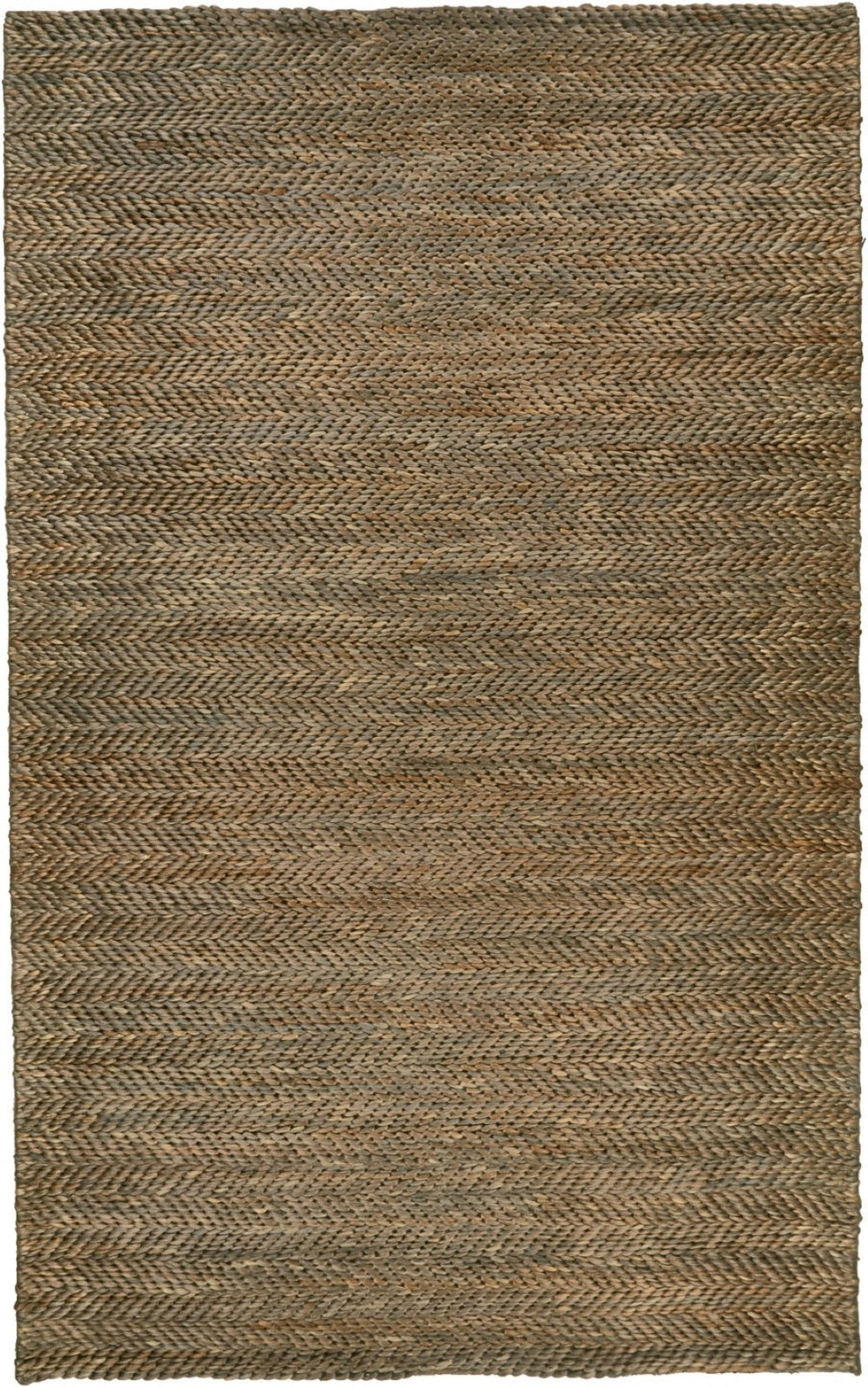 HomeRoots 5' Hand-Woven Tan and Gray Area Rug – Artisanal Craftsmanship for Stylish Home Decor and Comfort 5' X 8' 511435