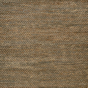 Homeroots 8' X 11' Brown And Gray Hand Woven Area Rug Brown,Gray Jute 511436