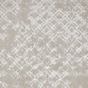 Homeroots 13' X 20' Silver And Gray Abstract Area Rug  Polyester 511504