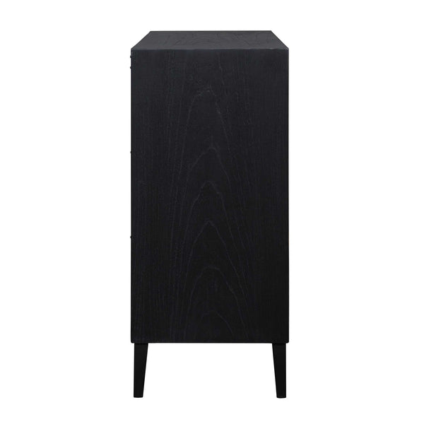 Uttermost Andrei Handcrafted Teak Root Slice Two Door Accent Cabinet Modern Rustic