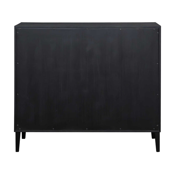 Uttermost Andrei Handcrafted Teak Root Slice Two Door Accent Cabinet Modern Rustic