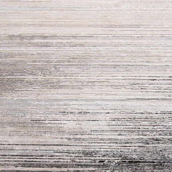 HomeRoots 4' Modern Beige and Black Abstract Area Rug - Non-Skid Design for Living Rooms and Bedrooms 5' X 8' 511543