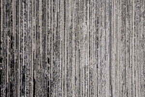 HomeRoots 4' Modern Beige and Black Abstract Area Rug - Non-Skid Design for Living Rooms and Bedrooms 7' X 10' 511545