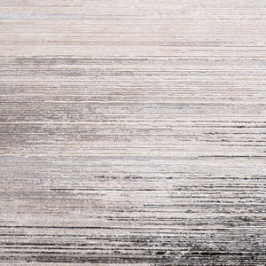 HomeRoots 4' Modern Beige and Black Abstract Area Rug - Non-Skid Design for Living Rooms and Bedrooms 9' X 12' 511546