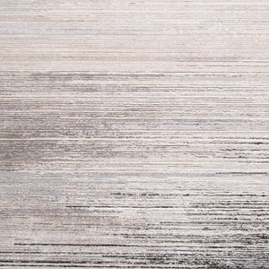 HomeRoots 4' Modern Beige and Black Abstract Area Rug - Non-Skid Design for Living Rooms and Bedrooms 8' X 11' 511547