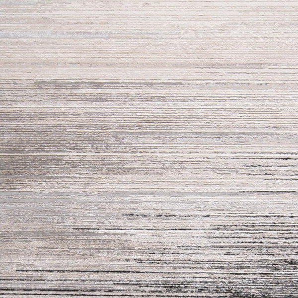 HomeRoots 4' Modern Beige and Black Abstract Area Rug - Non-Skid Design for Living Rooms and Bedrooms 8' X 11' 511547