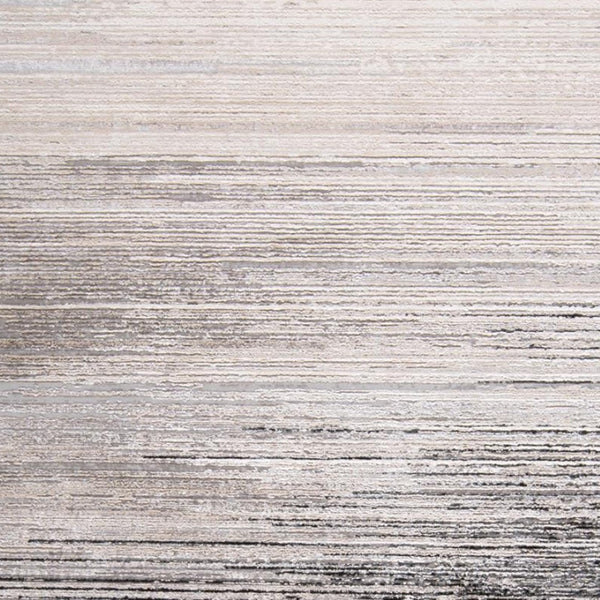 HomeRoots 4' Modern Beige and Black Abstract Area Rug - Non-Skid Design for Living Rooms and Bedrooms 10' X 13' 511548