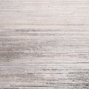 HomeRoots 4' Modern Beige and Black Abstract Area Rug - Non-Skid Design for Living Rooms and Bedrooms 12' X 18' 511551