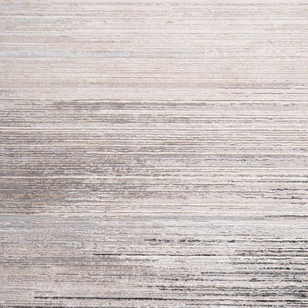 HomeRoots 4' Modern Beige and Black Abstract Area Rug - Non-Skid Design for Living Rooms and Bedrooms 12' X 18' 511551
