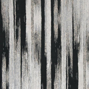 HomeRoots 4' Abstract Power Loomed Area Rug in Black, Silver, and Gray - Modern, Durable Design for Any Space 13' X 20' 511564