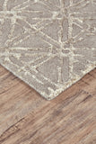 Homeroots 8' X 11' Taupe Ivory And Tan Wool Abstract Tufted Handmade Area Rug Taupe,Ivory,Tan Wool 511590