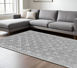 HomeRoots 8' Handmade Wool Area Rug in Abstract Taupe, Ivory & Tan – Soft, Durable, Perfect for Any Space 8' X 11' 511601