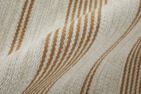 HomeRoots 4' Hand Woven Black and White Striped Area Rug - Eco-Friendly, Durable, and Stylish for Any Room 10' X 14' 511668