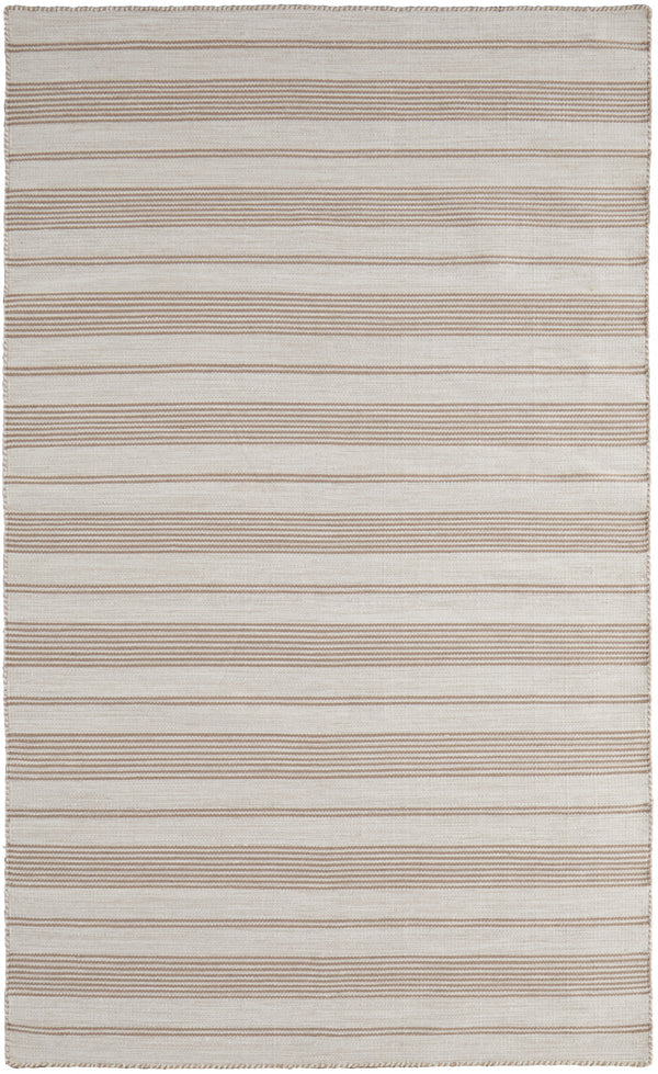 Homeroots 10' X 14' Black And White Striped Dhurrie Hand Woven Stain Resistant Area Rug Black,White Other Material 511679