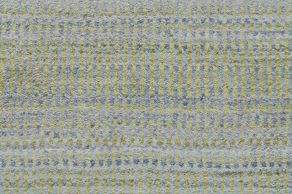 Homeroots 10' X 13' Green Blue And Tan Ombre Hand Woven Area Rug Green,Blue,Tan Viscose 511725