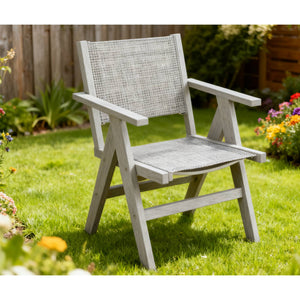 English Elm Lounge Light Gray Outdoor Chair - Durable, Weatherproof & Stylish For Patios, Gardens, Or Poolsides W2085P364100