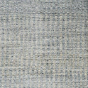 Homeroots 8' X 11' Blue And Gray Ombre Hand Woven Area Rug Blue,Gray Viscose 511731